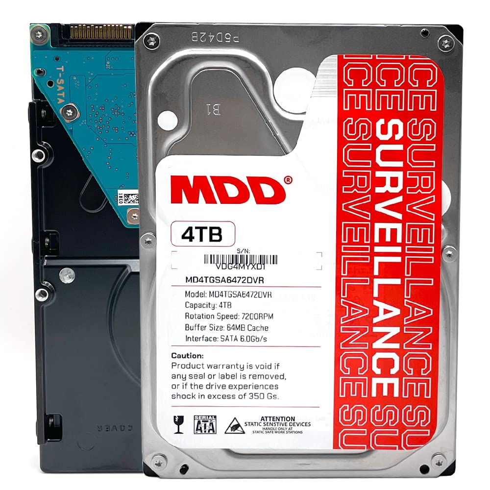 4TB 7200RPM SATA 3.5-inch Internal Hard Drive Q1252