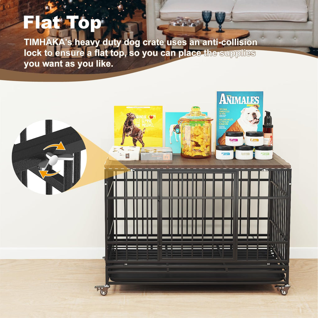 48 Inch Heavy Duty Dog Crates Y480