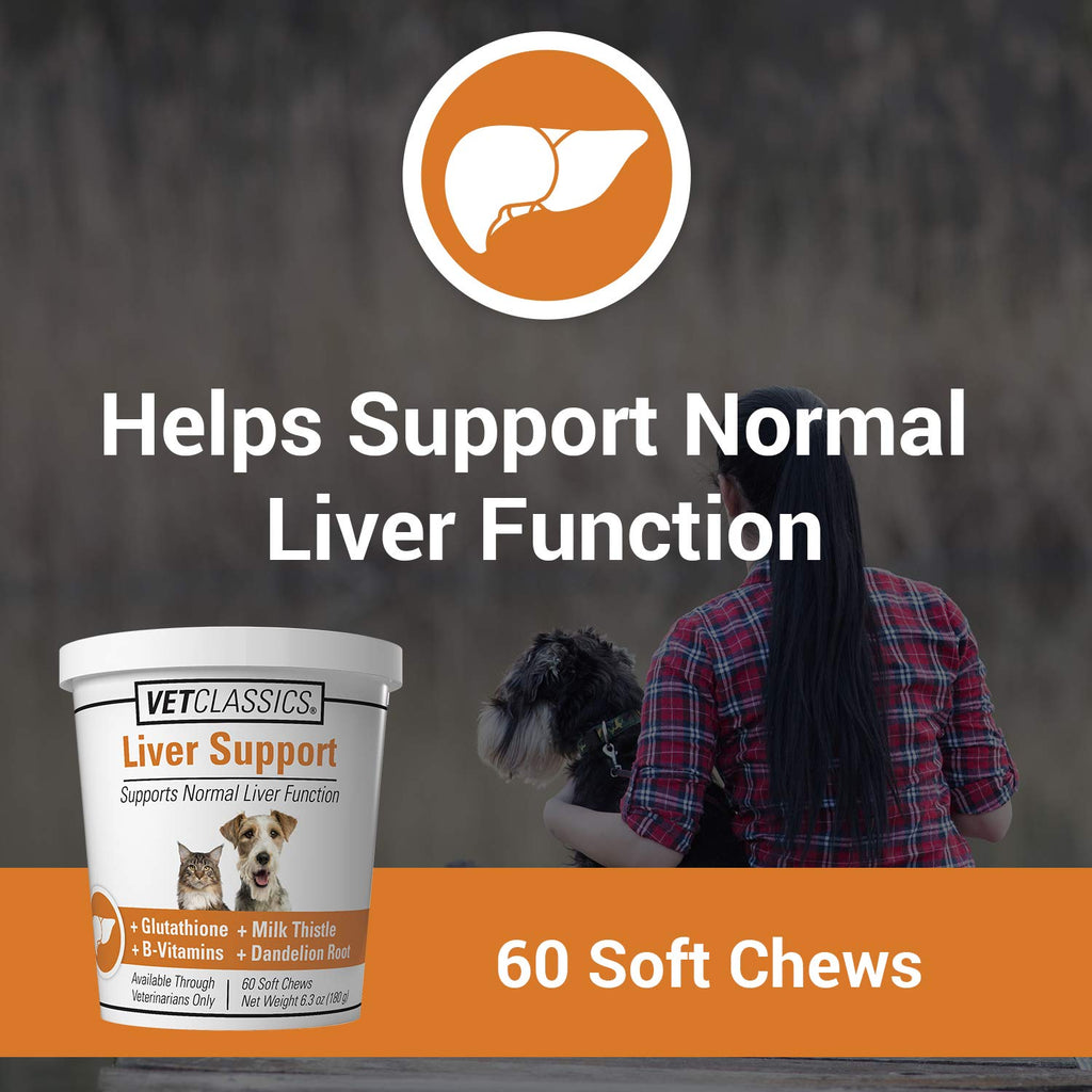 Liver Support Pet Health Supplement 60 Ct F282459