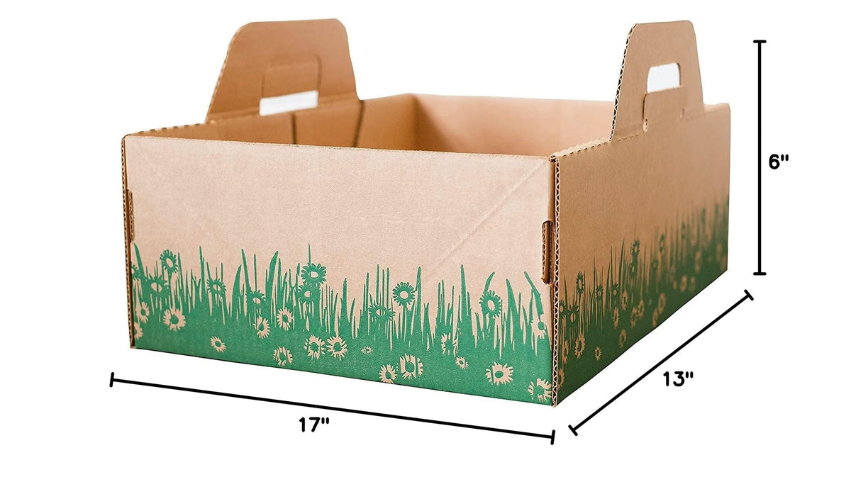 Biodegradable Disposable Litter Boxes 8-Pack O1564