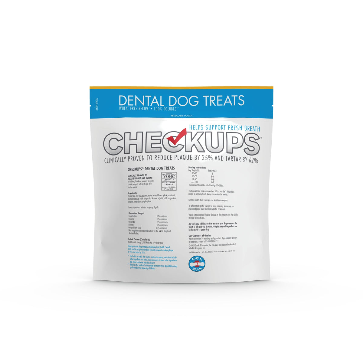 24 Treats 48 oz Dog Dental Chews Y1782