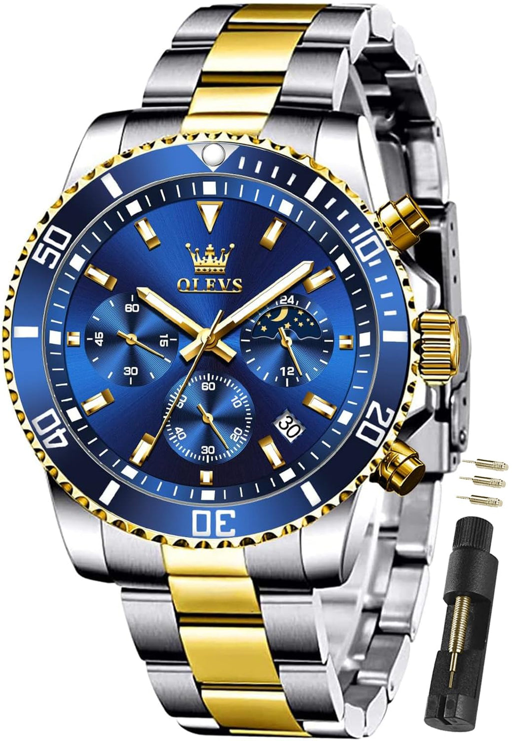 Diamond Business Dress Stainless Steel Watch C610701
