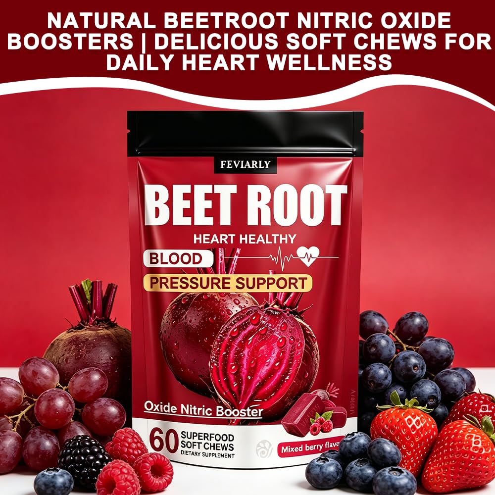 Beet Root Soft Chews 60 Count N86114