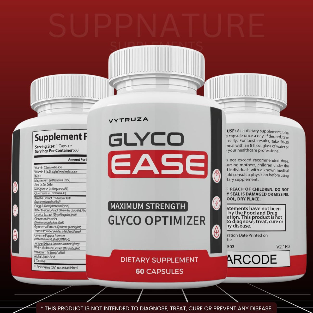 60 Capsules Blood Health Support Supplement N15915