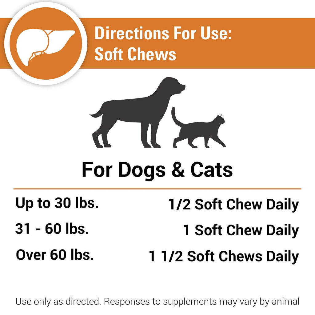 Liver Support Pet Health Supplement 60 Ct F282459