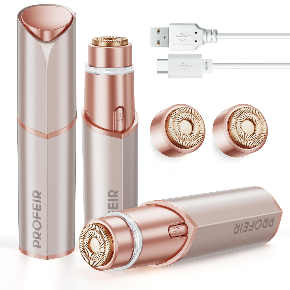 Electric Facial Hair Removal Device for Women S127000