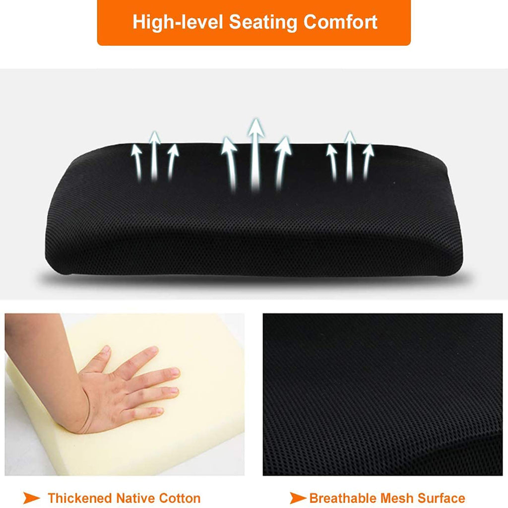 Orange Mesh Ergonomic Office Chair with Lumbar Support N293036