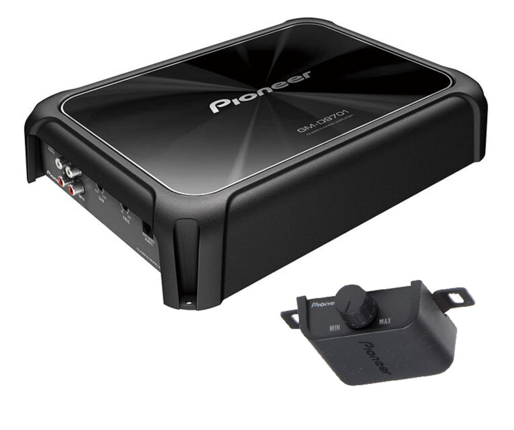 2400W Class-D Monoblock Car Amplifier with Bass Boost Remote Q382