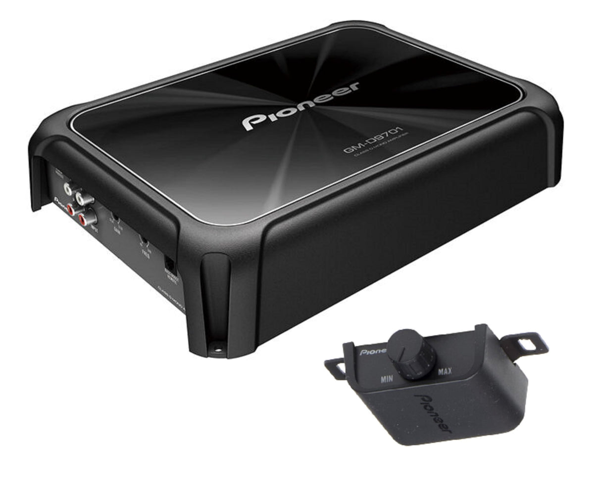 2400W Class-D Monoblock Car Amplifier with Bass Boost Remote Q382