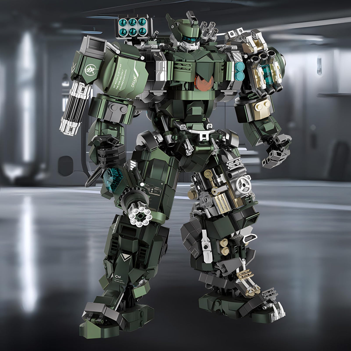 Mech Robot Model Building Blocks Toy Set 1403 Pieces W692