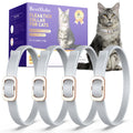 Flea and Tick Collar for Cats 4 Pack Gray K88702