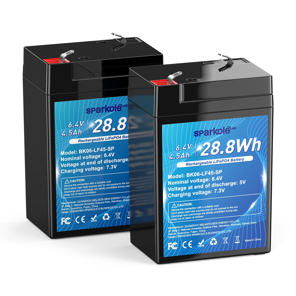 4.5Ah LiFePO4 Battery 2 Pack Q700564