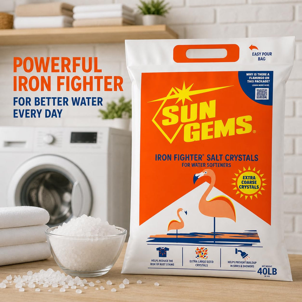 Water Softener Salt Crystals 40 lb 2 Pack P88327