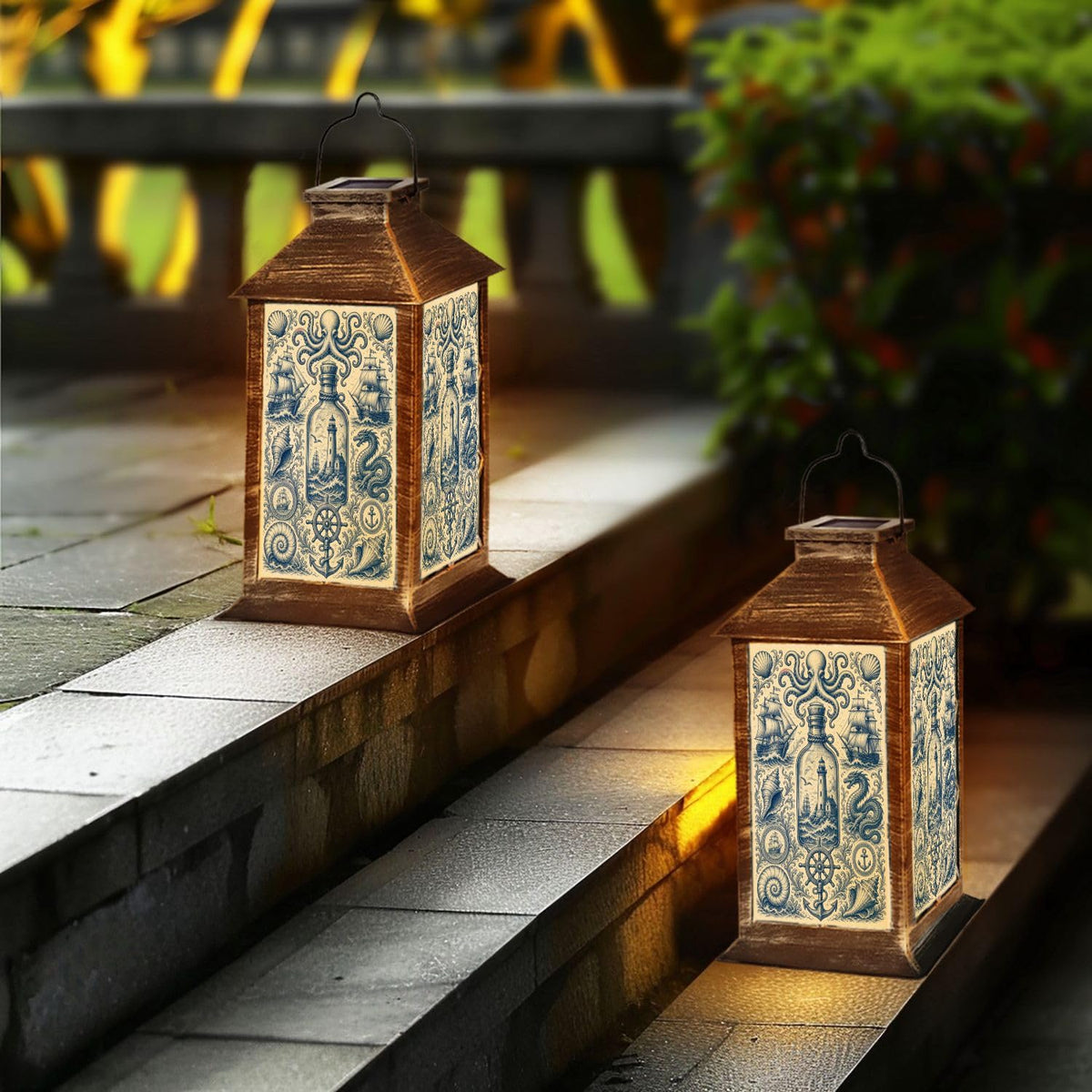 Waterproof LED Solar Hanging Lantern P193