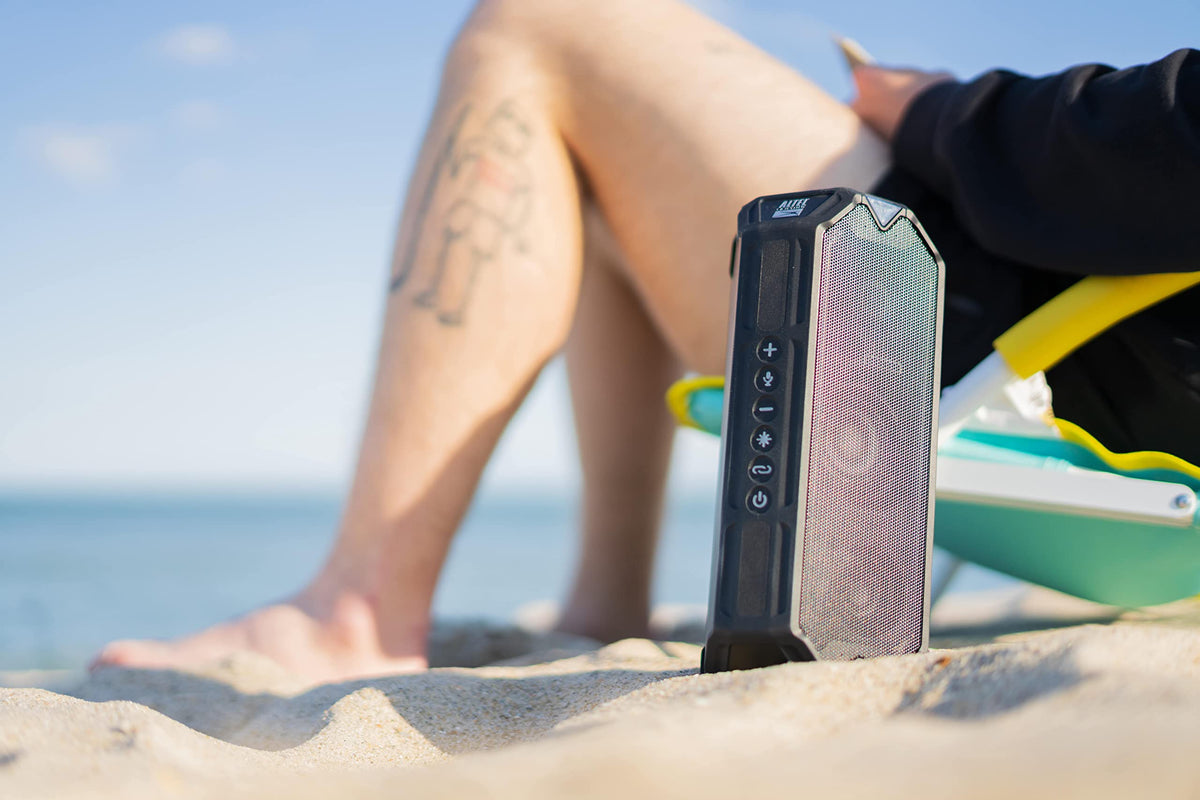 Black Waterproof Portable Bluetooth Speaker D992257