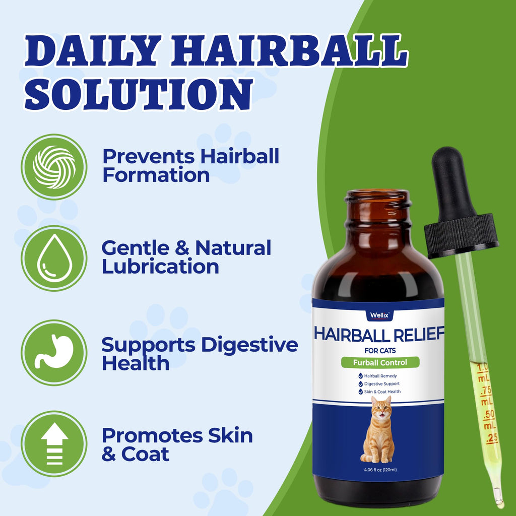 120ml Cat Hairball Remedy Drops S715984