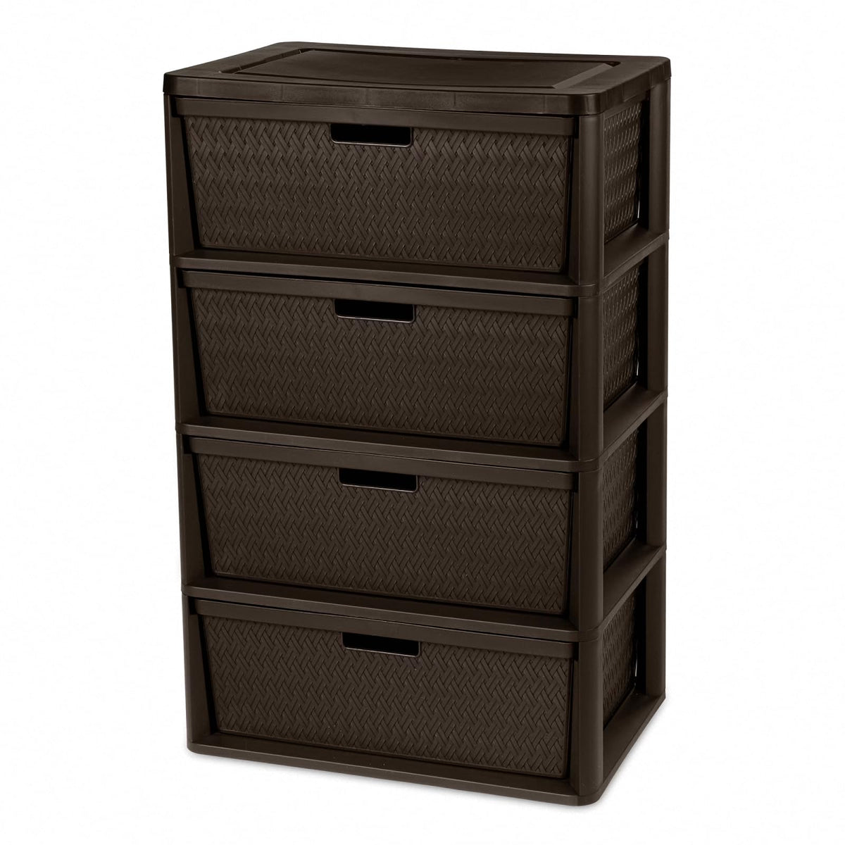 4 Drawer Tower with Removable Bins E580