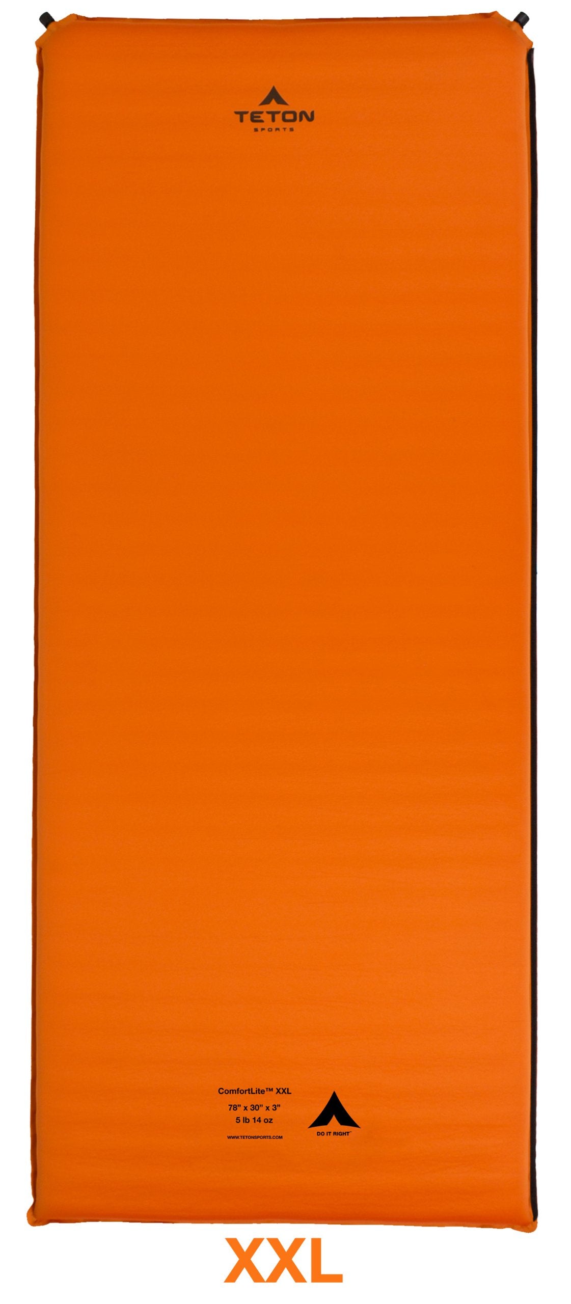 Orange Inflatable Camping Seat Cushion O3016