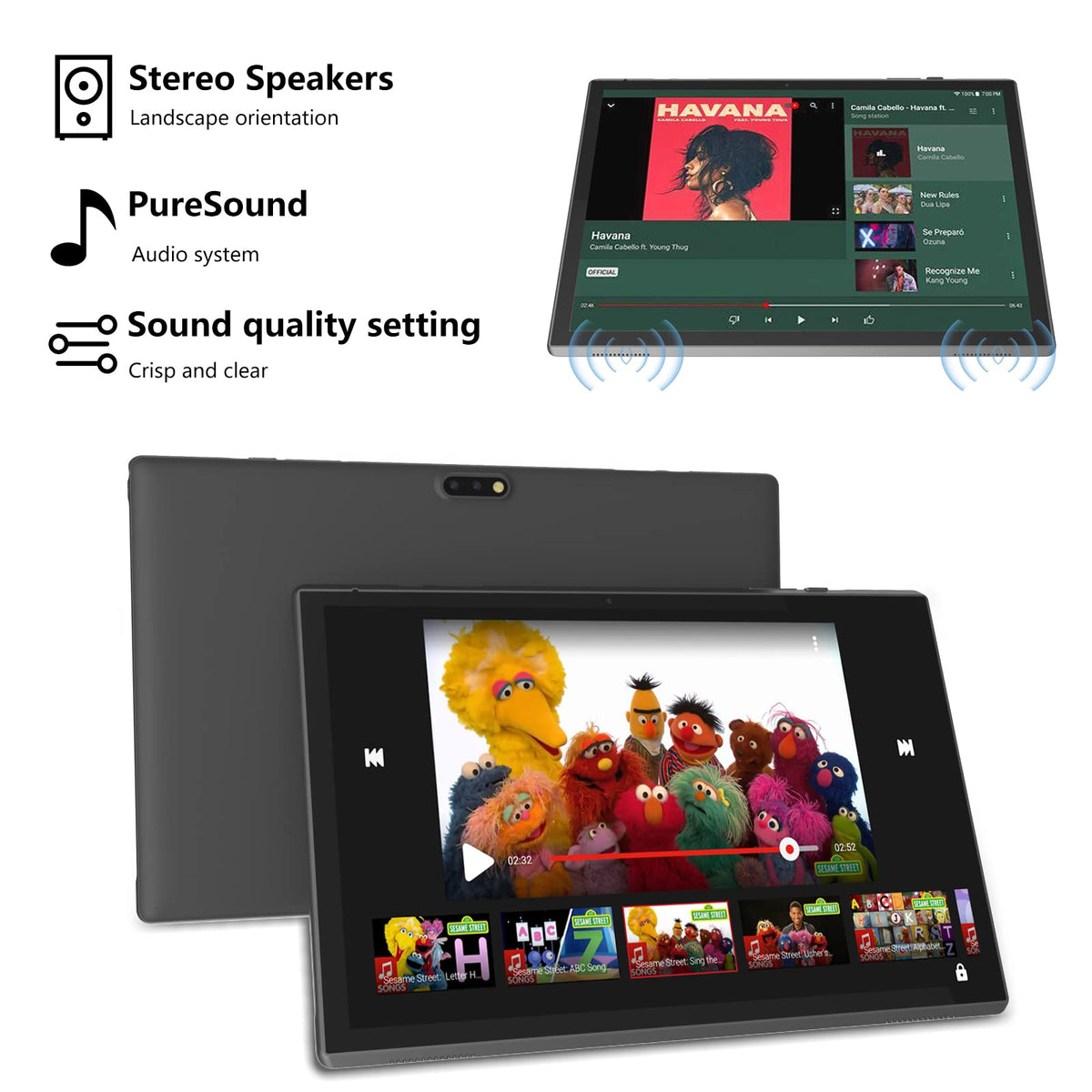 10 Inch Android Tablet with Case Stylus J48725