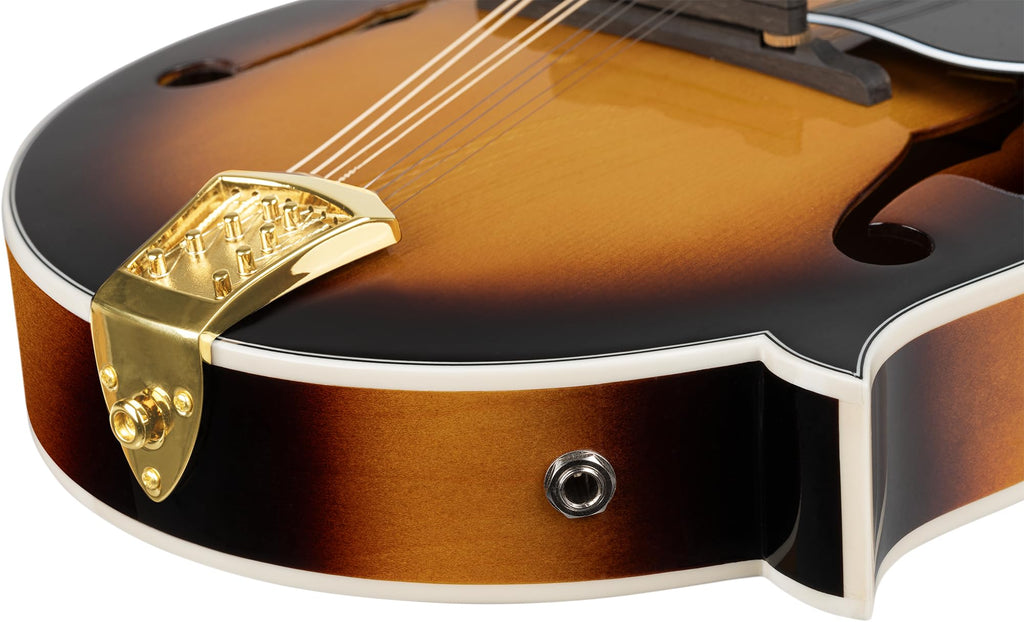 Solid Top F-Style Acoustic-Electric Mandolin Tobacco Sunburst E3922