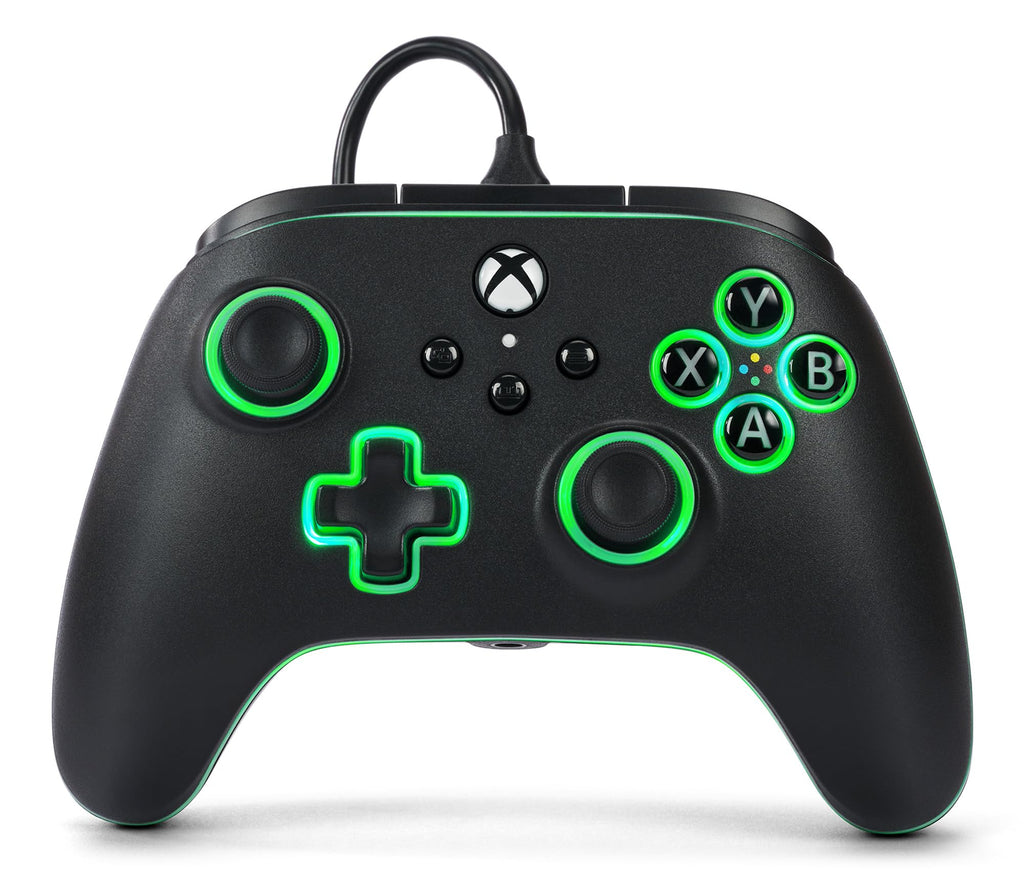 Black Wired Video Game Controller A4195
