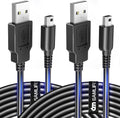 2 Pack 4FT USB Charging Cable for 3DS 2DS DSi Black I4226