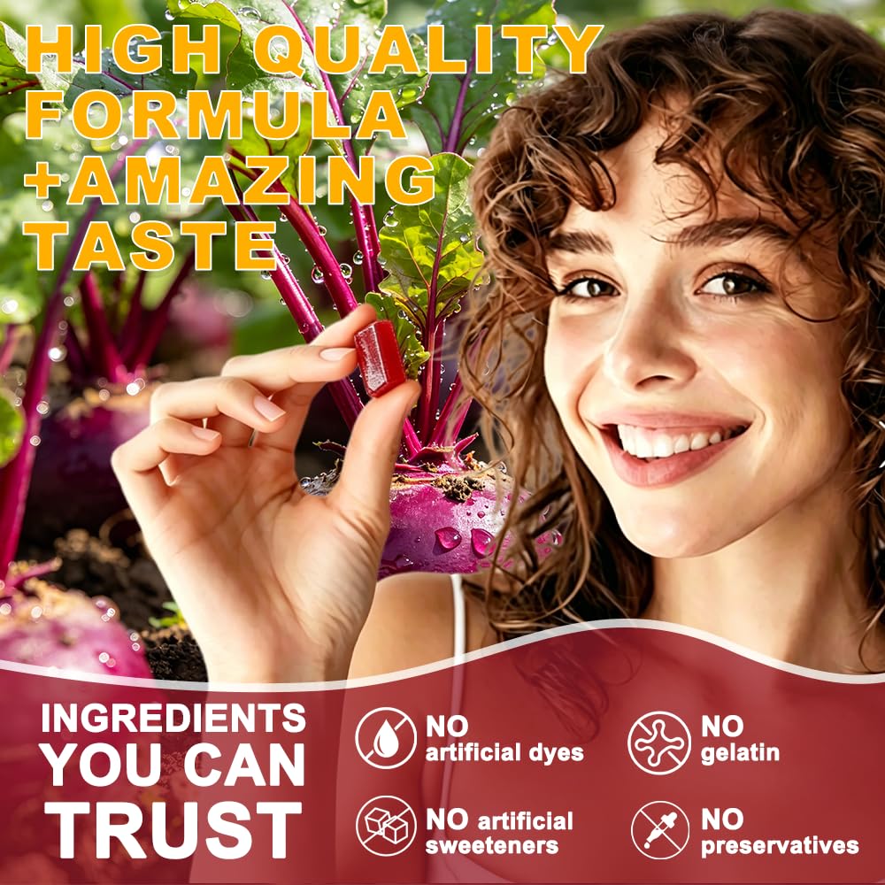 Beet Root Soft Chews 60 Count N86114