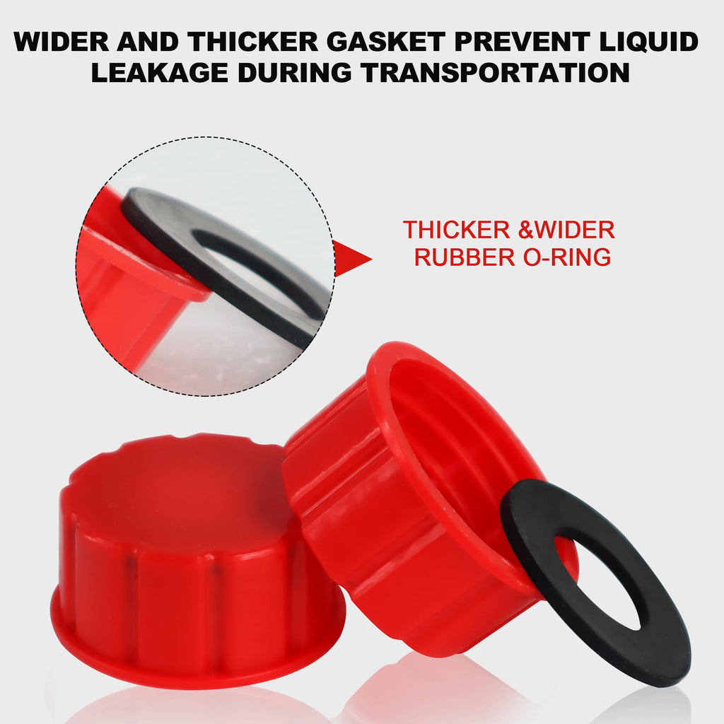 6 Pack Replacement Gas Can Caps D9446