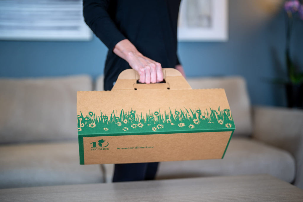 Biodegradable Disposable Litter Boxes 8-Pack O1564
