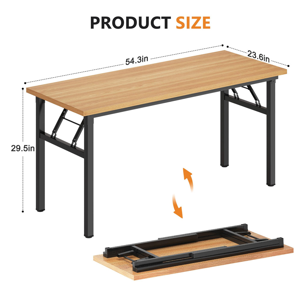 54.3 Inch Folding Computer Desk B574482
