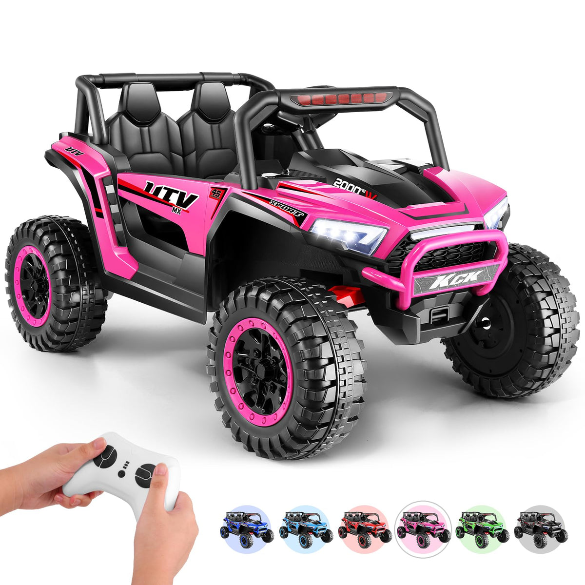 24V Pink Ride on Toy A829
