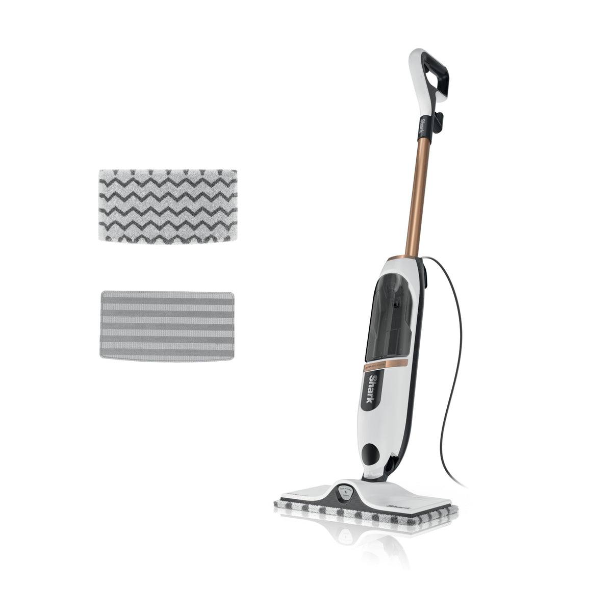 Steam Mop with 3 Steam Modes, 2 Washable Pads Y798717