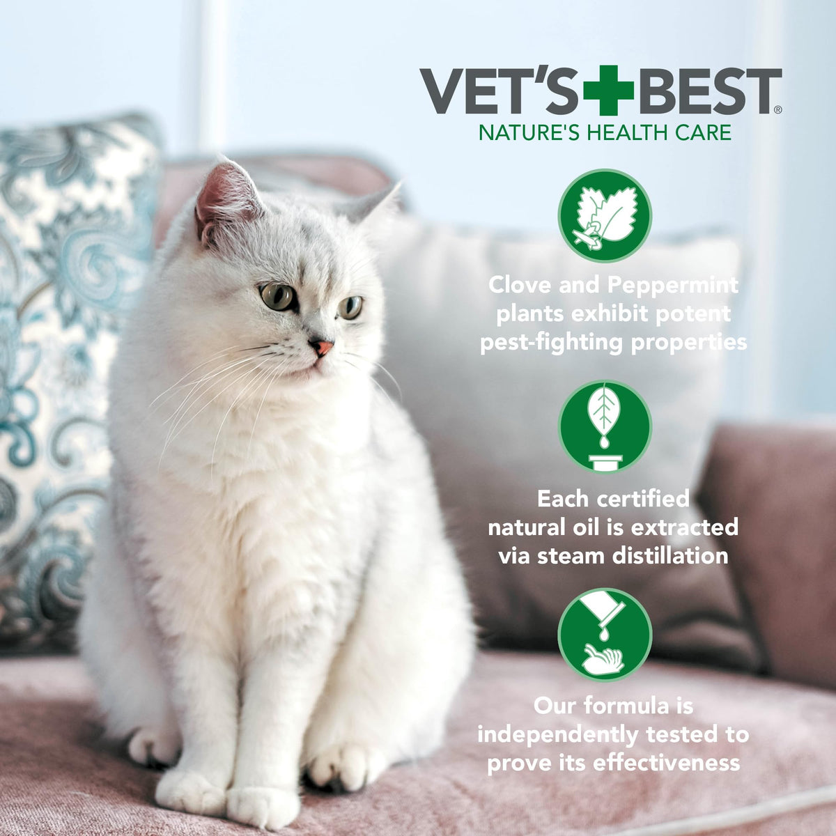 Adjustable Flea & Tick Repellent Cat Collar J8020