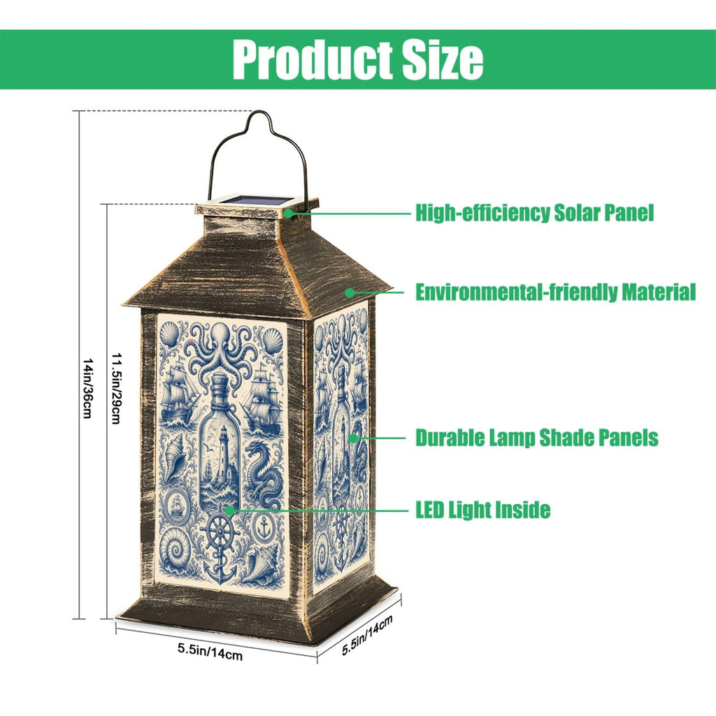Waterproof LED Solar Hanging Lantern P193