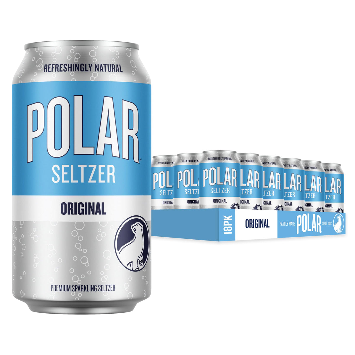 Original Seltzer Water 12 fl oz 18 pack Z87420