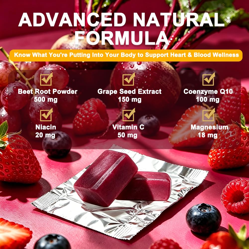 Beet Root Soft Chews 60 Count N86114