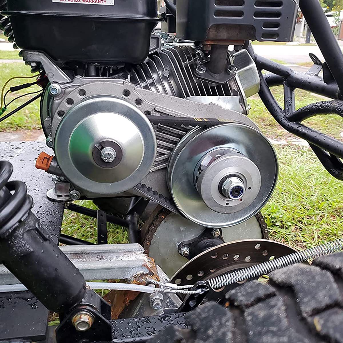 212CC 6.5 HP Torque Converter W389
