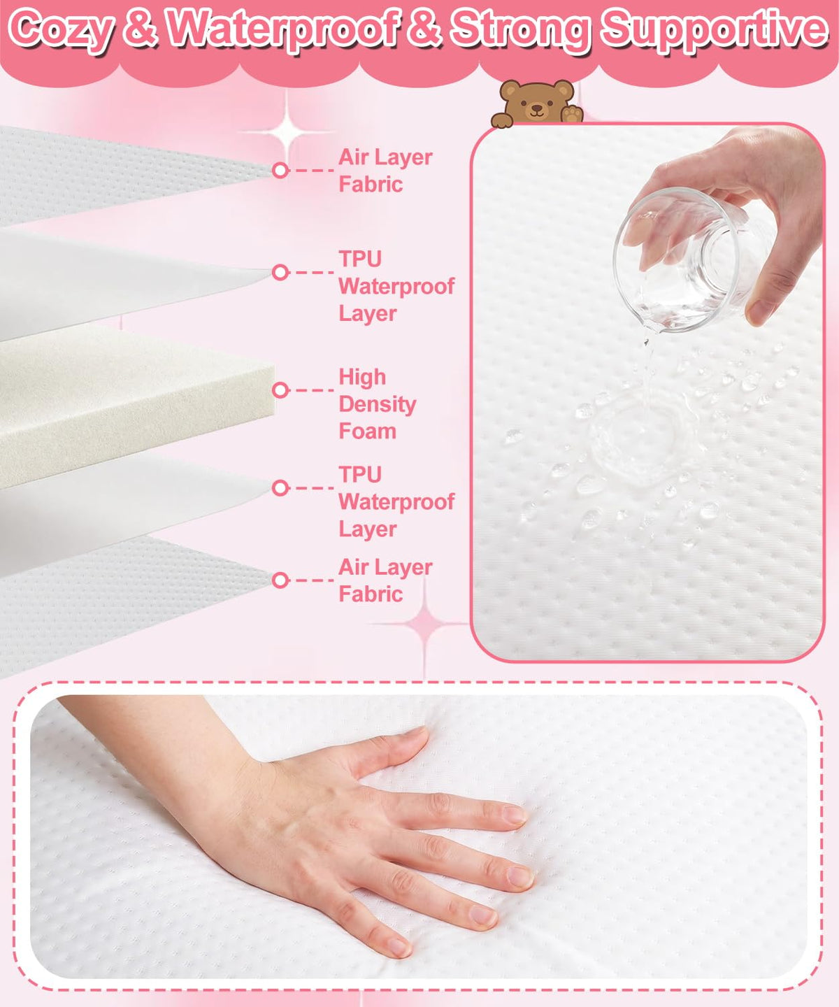 2'' Full Size Crib Mattress X6270