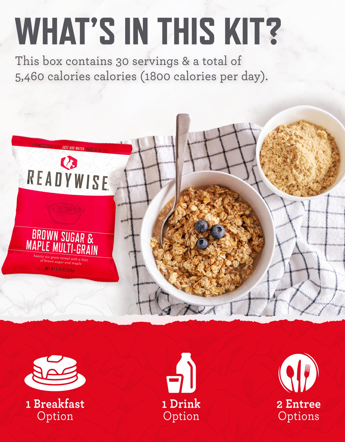 Emergency Food Supply 30 Servings R88072