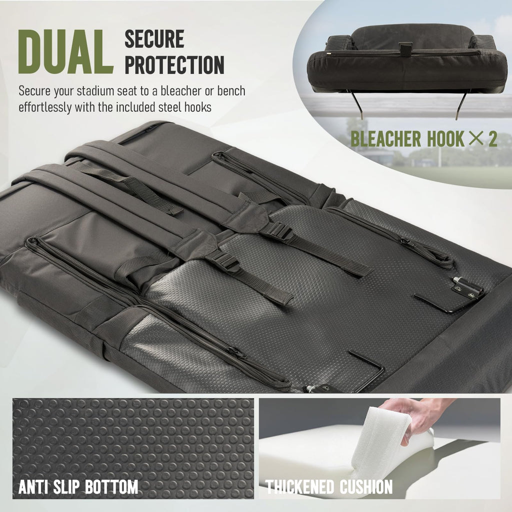 Stadium Seat with Back Support and Armrests W741008