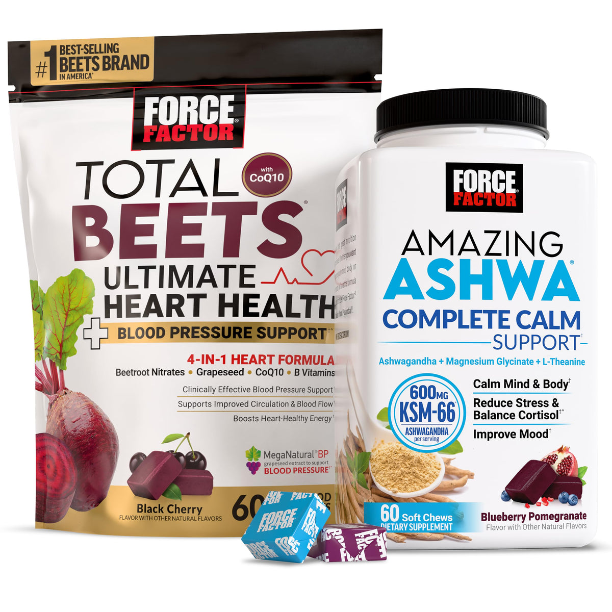 120 Soft Chews Ashwagandha CoQ10 N265