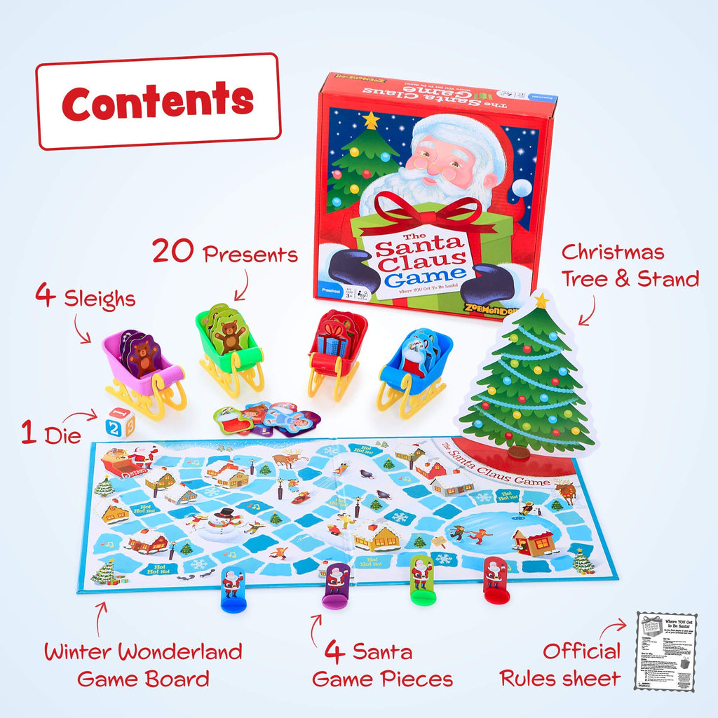 Santa Claus Christmas Board Game B506526