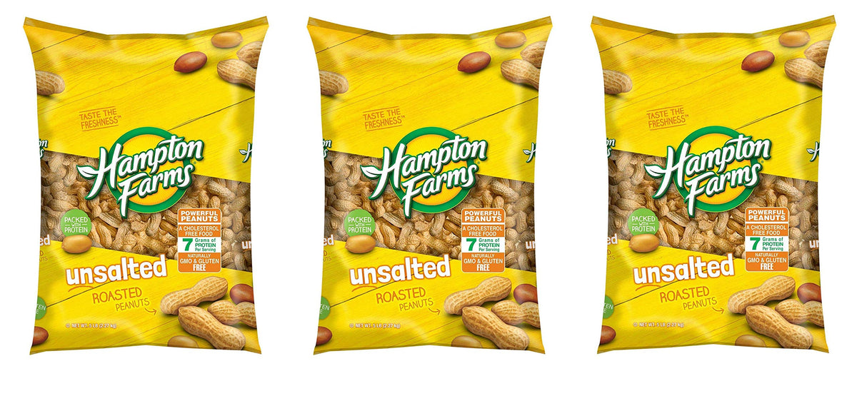 Unsalted In-Shell Peanuts 5 lbs R5554