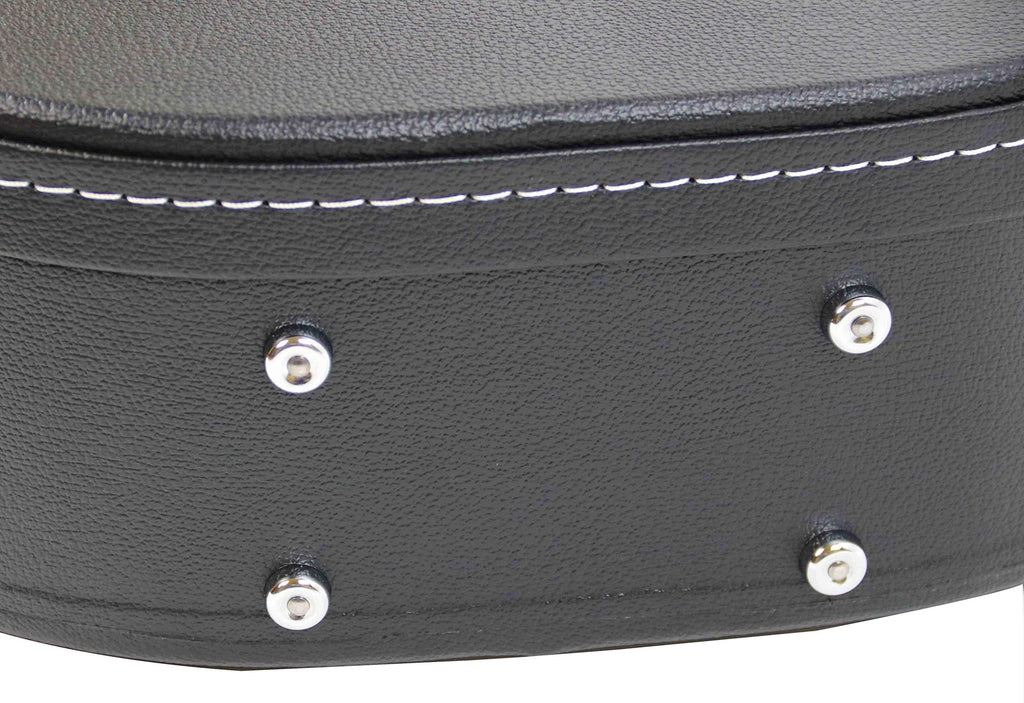 Black Acoustic Guitar Hardshell Case with Accessory Compartment F882154