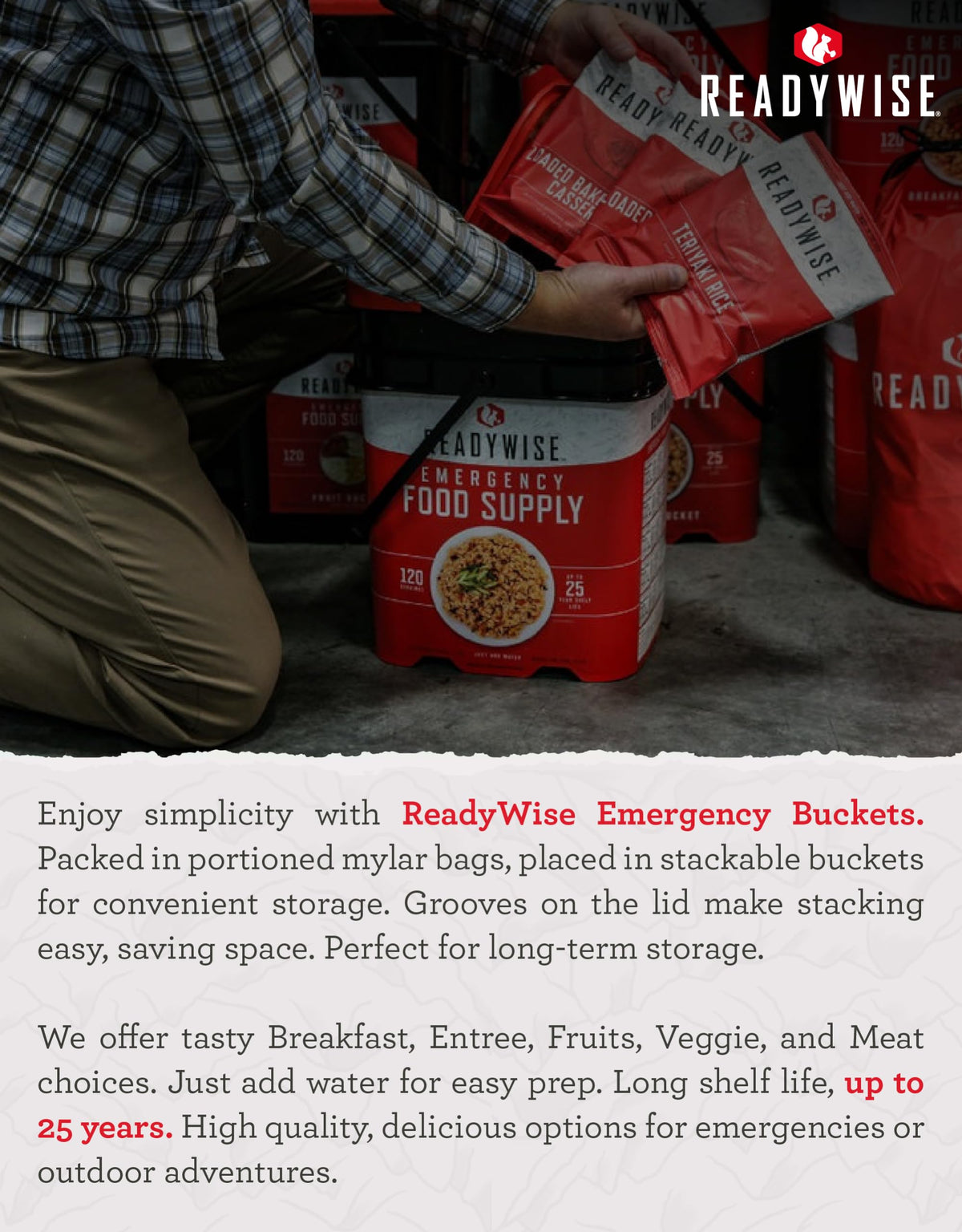 Emergency Food Supply 30 Servings R88072