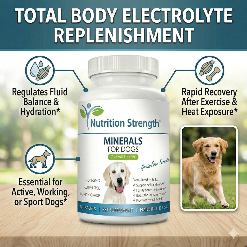 Dog Minerals & Electrolytes 120 Tablets F998380