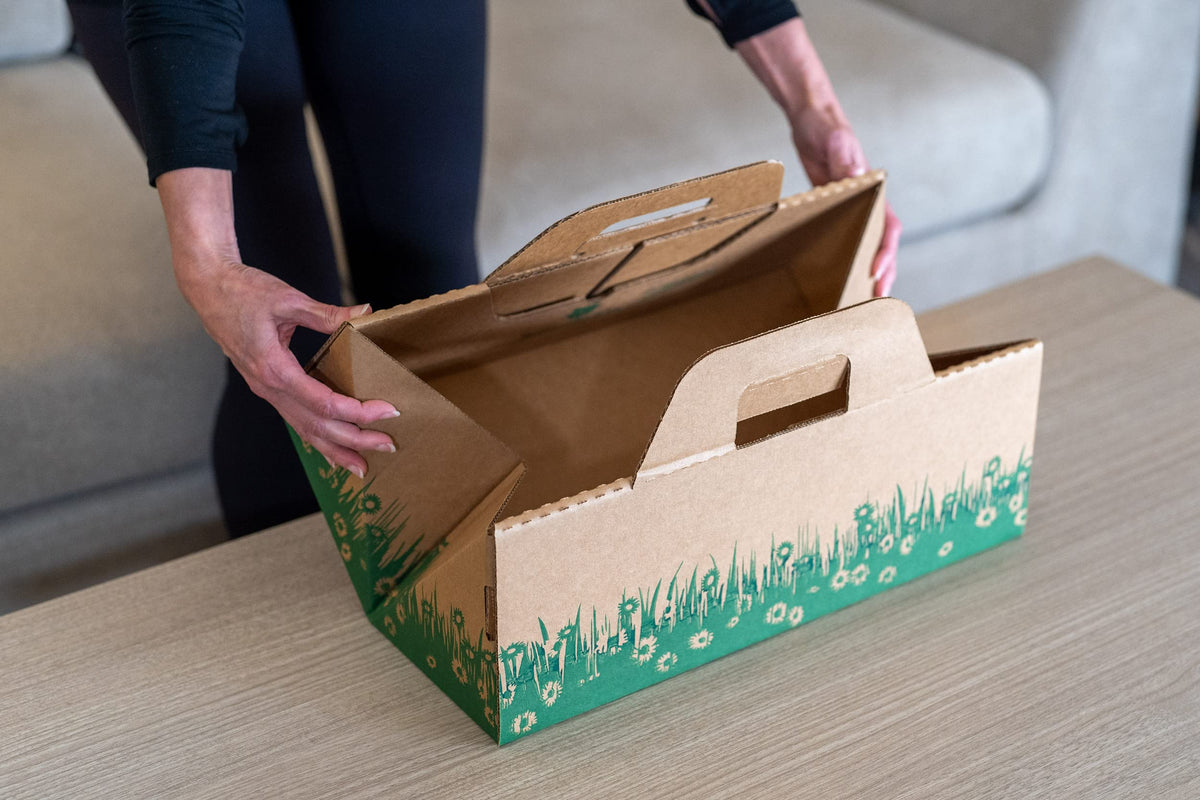 Biodegradable Disposable Litter Boxes 8-Pack O1564