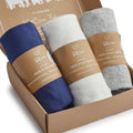 Grey Navy 3 Pack Jersey Pack and Play Sheets D54890