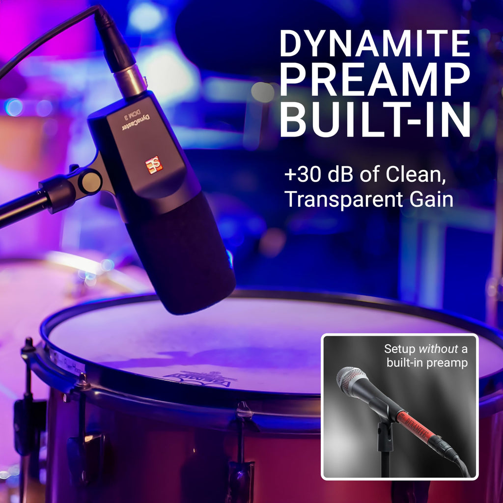 XLR Dynamic Microphone with Shockmount & Pop Filter Q490878