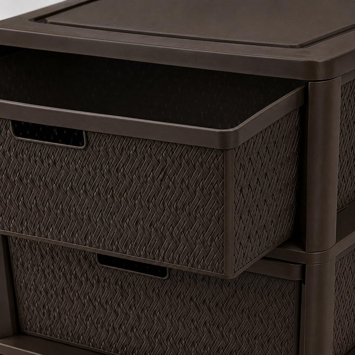 4 Drawer Tower with Removable Bins E580
